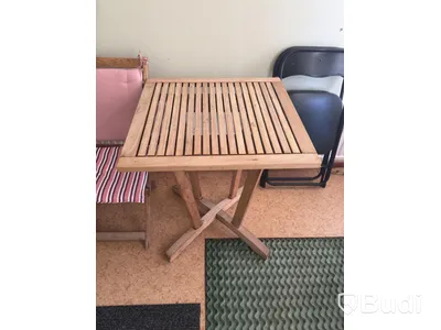 Utemöbelset, trä, 3 delar