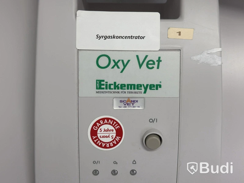 Syrgaskoncentrator och narkosapparat, Eickemeyer / Surgi Vet