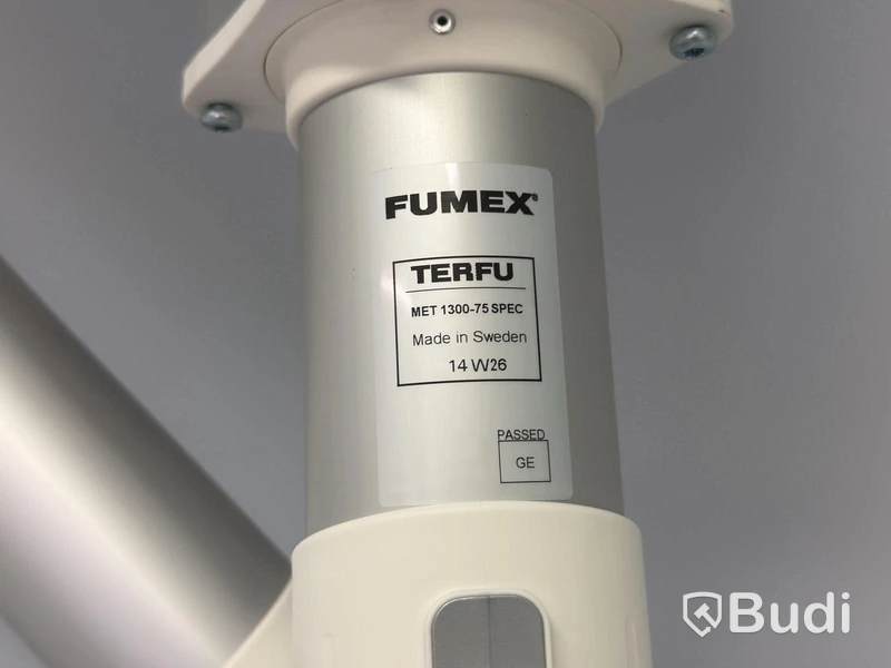 Extraction Arm, Fumex TERFU MET 1300-75 SPEC