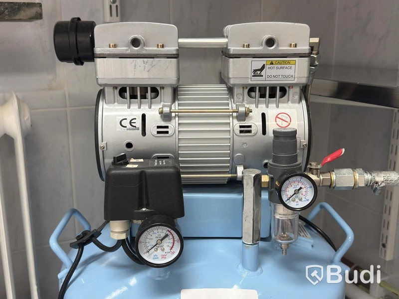 Air compressor, DynAir DA7001, 38 L (quiet compressor)