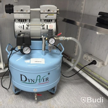 Luftkompressor, DynAir DA7001, 38 l (tyst kompressor)