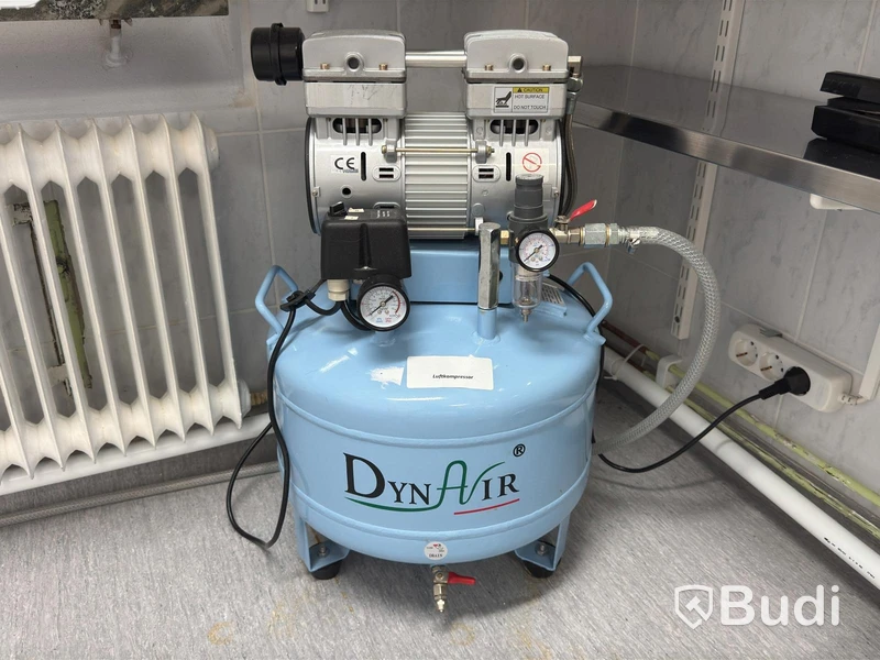 Air compressor, DynAir DA7001, 38 L (quiet compressor)