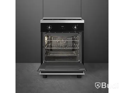 Induktionsspis Smeg 60x60 cm Svart C6IPBLT2