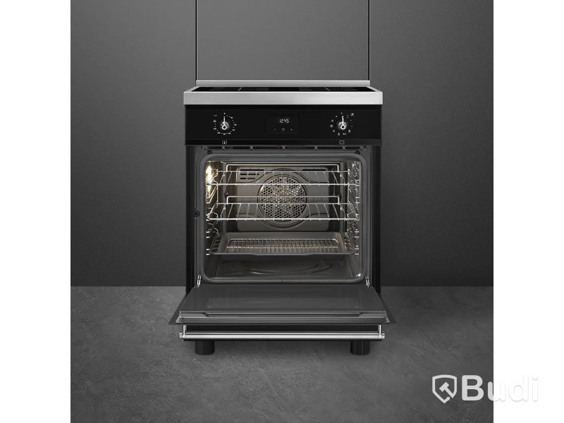 Induktionsspis Smeg 60x60 cm Svart C6IPBLT2