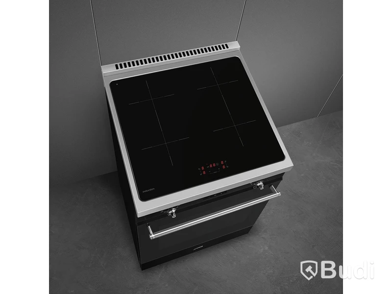 Induktionsspis Smeg 60x60 cm Svart C6IPBLT2