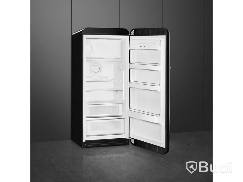 Kylskåp Smeg Svart 50's style med frysfack FAB28RBL5