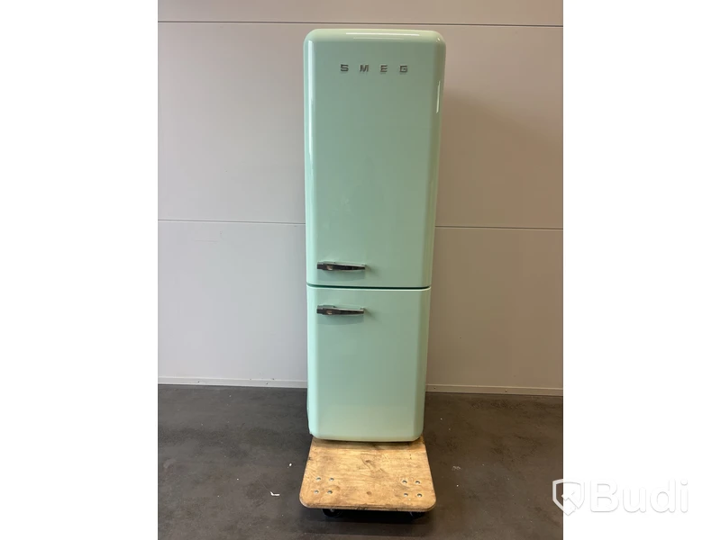 Kyl/Frys Smeg 50's Style, Pastellgrön, Högerhängd, FAB32RPG5