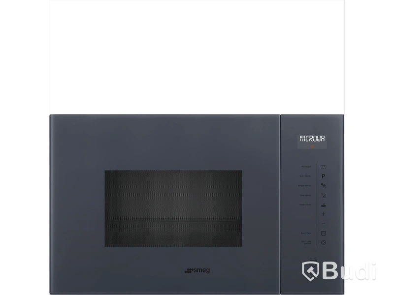 Mikrovågsugn Smeg. Inbyggd, Neptune Grey, Linea FMI125G.