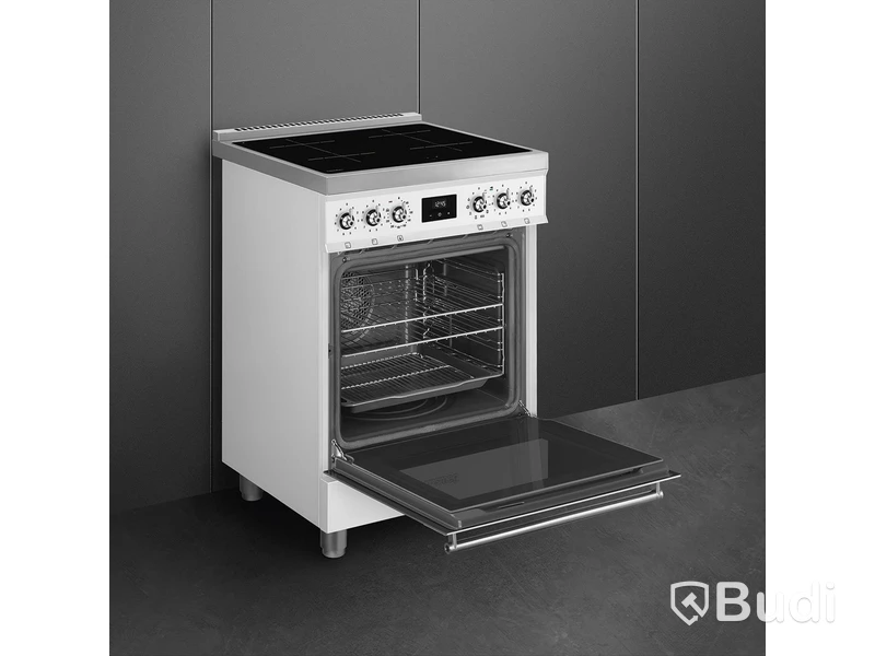 Induktionsspis Smeg 60x60 cm Vit Classic C6IPWHM2
