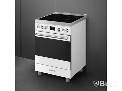 Induktionsspis Smeg 60x60 cm Vit Classic C6IPWHM2