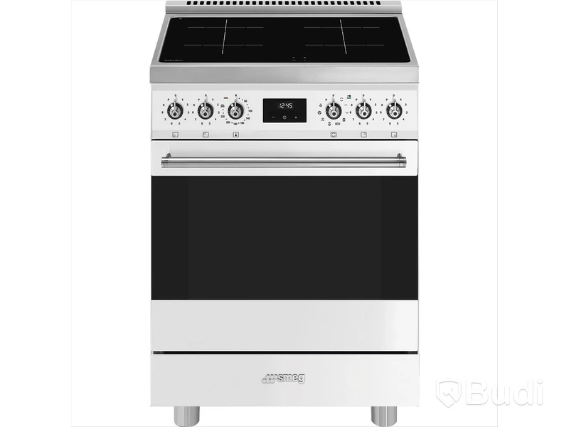 Induktionsspis Smeg 60x60 cm Vit Classic C6IPWHM2