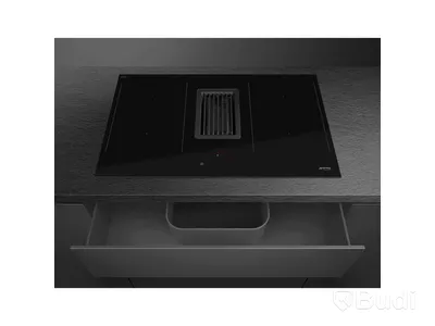 Induktionshäll Smeg med integrerad fläkt 80cm HOBD482D
