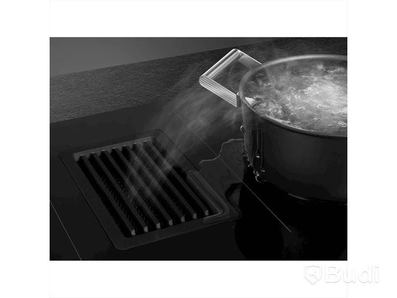 Induktionshäll Smeg med integrerad fläkt 80cm HOBD482D
