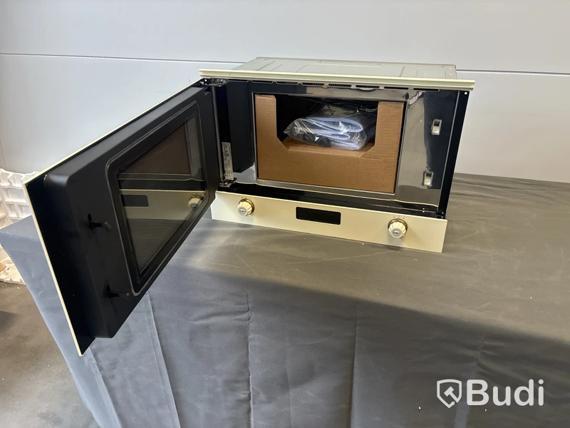 Mikrovågsugn Smeg Creme MP722PO