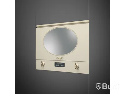Mikrovågsugn Smeg Creme MP822PO