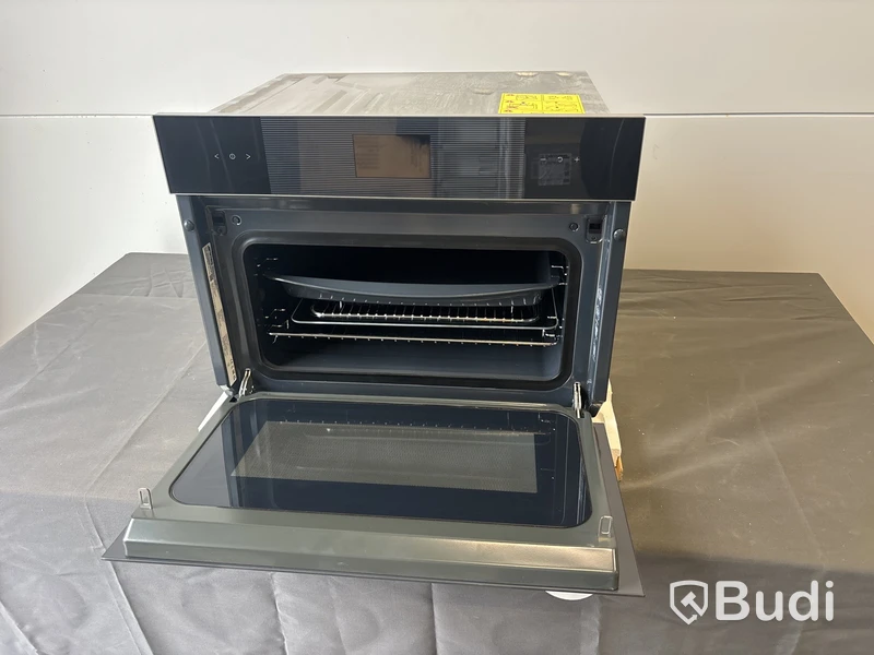 Kombinationsmikrovågsugn Smeg 45 cm Svart Linea SO4102M1B3