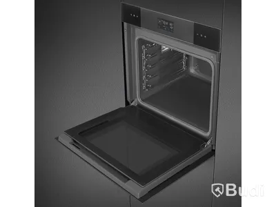 Kombinationsångugn Smeg 60 cm Svart Linea SOP6102S2PB3