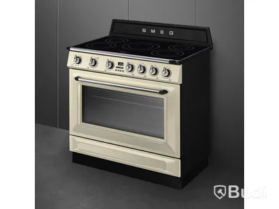 Induktionsspis Smeg 90x60 cm Creme TR90IMP