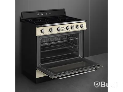 Induktionsspis Smeg 90x60 cm Creme TR90IMP