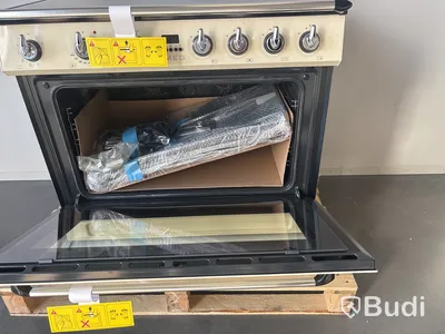 Induktionsspis Smeg 90x60 cm Creme TR90IMP