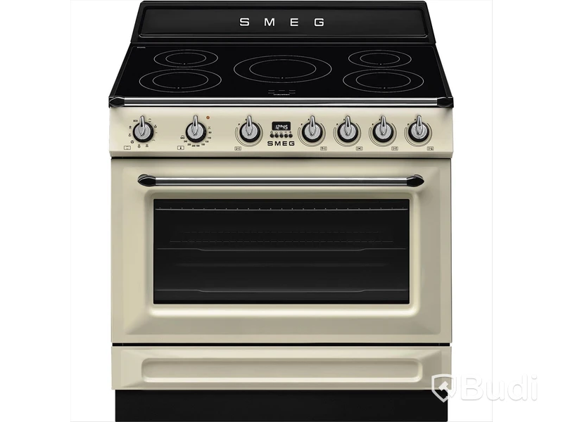 Induktionsspis Smeg 90x60 cm Creme TR90IMP