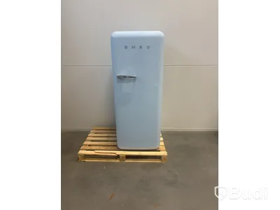 Kylskåp Smeg Pastellblå, Höger 50's Style FAB28RPB5