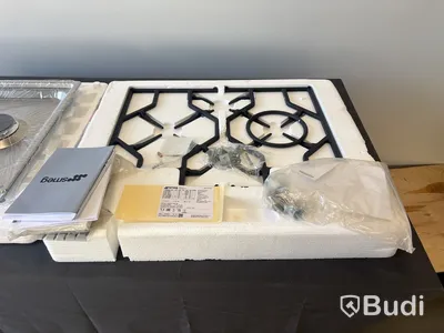 Gashäll Smeg 60 cm Rostfritt stål PGF64-4