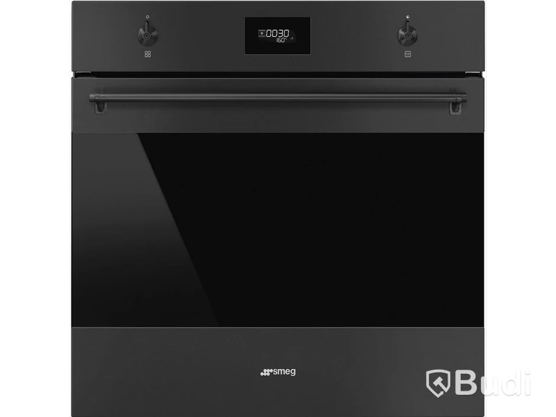 Termoventilerad ugn Smeg 60 cm Mattsvart SF6301TN