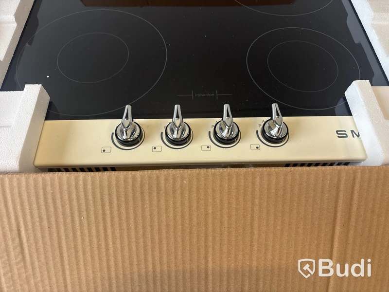 Induktionshäll Smeg 60 cm Creme SI964PM