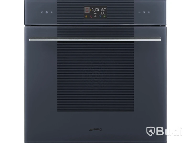 Kombinationsmikrovågsugn Smeg 60 cm SpeedwaveXL, Neptune Grey Linea SO6102M2G