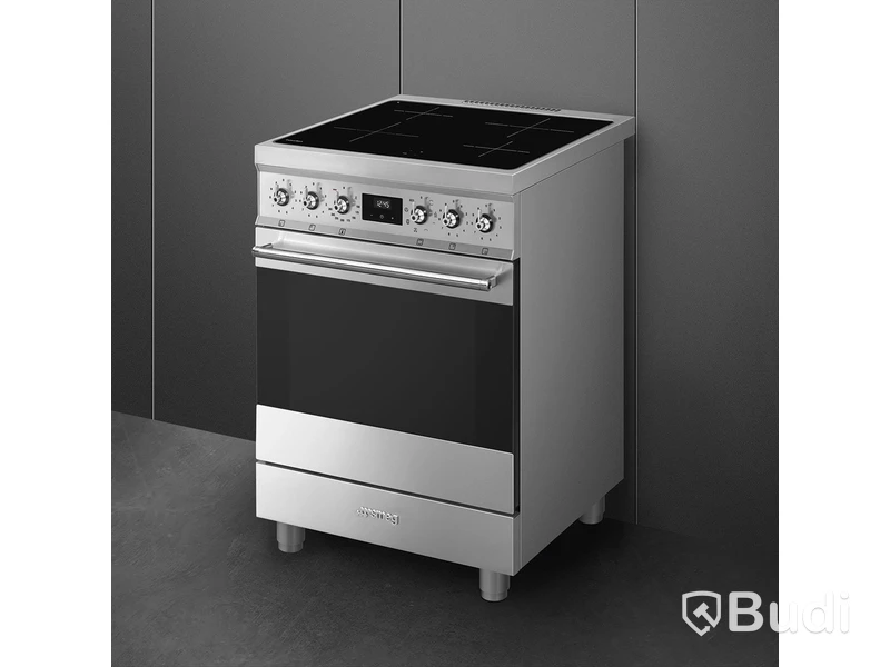 Induktionsspis Smeg 60x60 cm Rostfritt stål Classic C6IMXM2