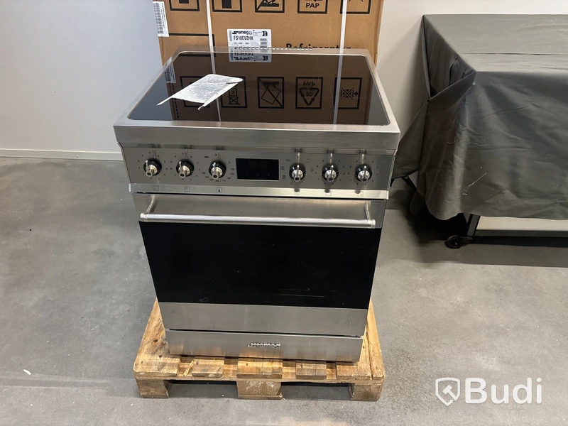 Induktionsspis Smeg 60x60 cm Rostfritt stål Classic C6IMXM2