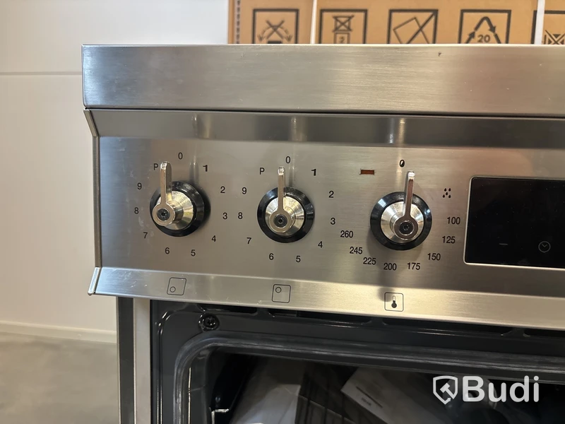Induktionsspis Smeg 60x60 cm Rostfritt stål Classic C6IMXM2