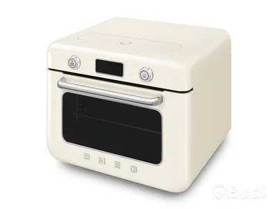Kombinationsångugn Smeg Fristående Creme, Högblank 50's Style COF01CREU