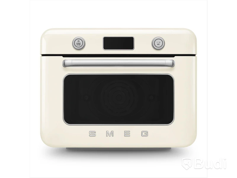 Kombinationsångugn Smeg Fristående Creme, Högblank 50's Style COF01CREU