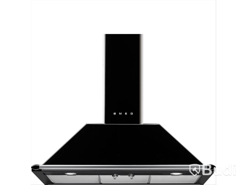 Köksfläkt Smeg Väggmonterad 895 mm, Svart Victoria KT90BLE
