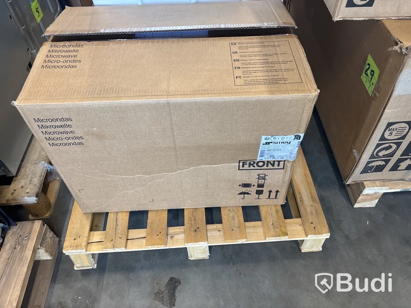 Mikrovågsugn Smeg Inbyggd Rostfritt stål, Anti fingerprint Classic MP322X1