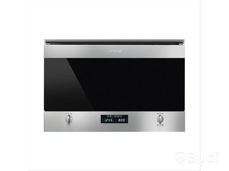 Mikrovågsugn Smeg Inbyggd Rostfritt stål, Anti fingerprint Classic MP322X1