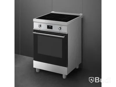 Induktionsspis Smeg 60x60 cm Rostfritt stål Classic C6IPXT2