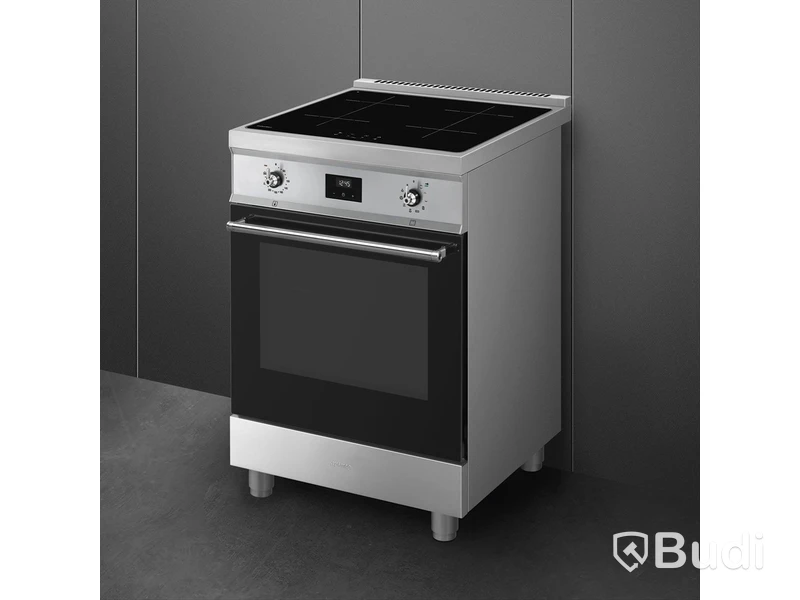Induktionsspis Smeg 60x60 cm Rostfritt stål Classic C6IPXT2