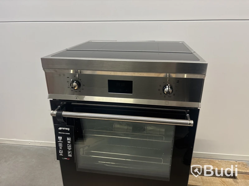 Induktionsspis Smeg 60x60 cm Rostfritt stål Classic C6IPXT2