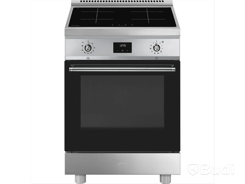 Induktionsspis Smeg 60x60 cm Rostfritt stål Classic C6IPXT2