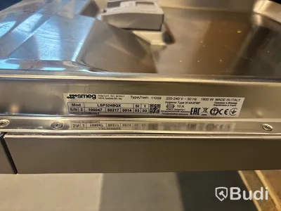 Diskmaskin Smeg Inbyggd 60 cm Universiell LSP324BQX