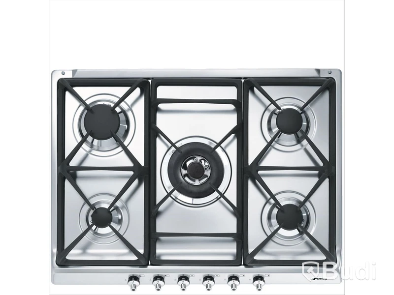 Gashäll Smeg 70/75 cm Rostfritt stål Classic SE70SGH-5