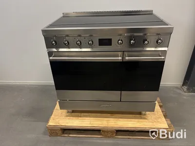 Induktionsspis Smeg 90x60 cm Rostfritt stål Classic C92IPX2