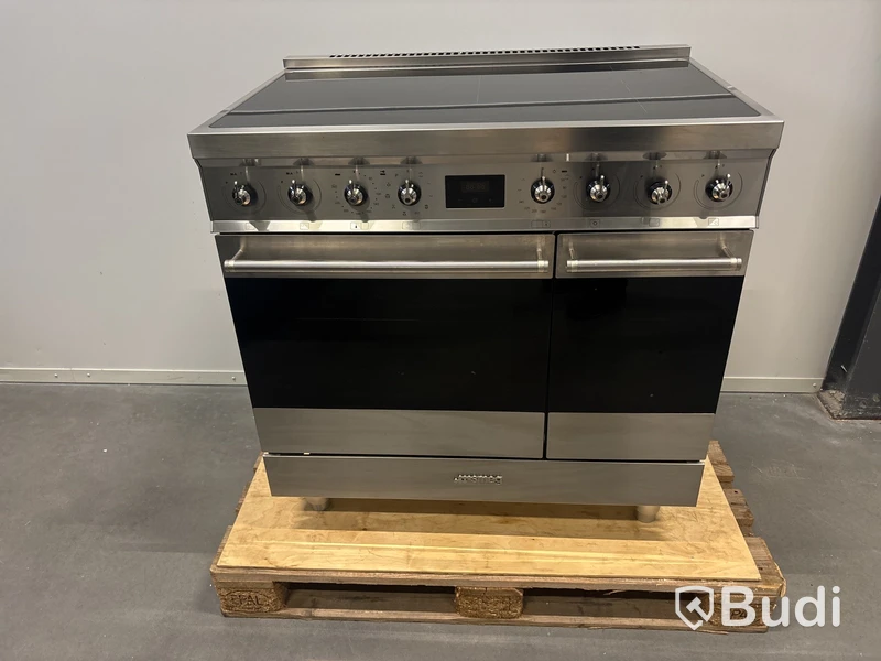 Induktionsspis Smeg 90x60 cm Rostfritt stål Classic C92IPX2