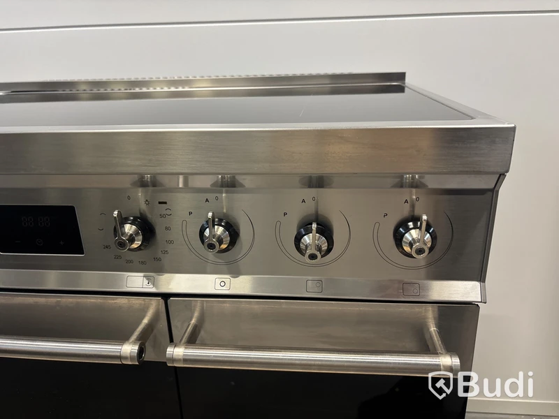 Induktionsspis Smeg 90x60 cm Rostfritt stål Classic C92IPX2