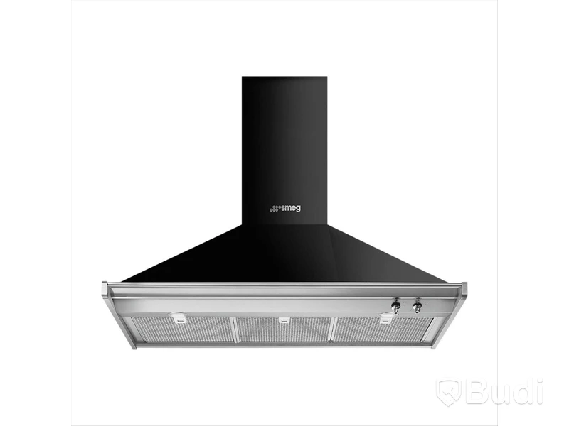 Köksfläkt Smeg Väggmonterad 100cm Svart KD100HNE