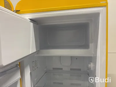 Kylskåp Smeg med frysfack 50's style Gul FAB28LYW5