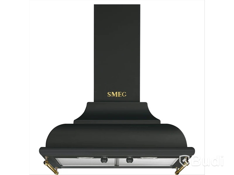Köksfläkt Smeg Väggmonterad 595 mm Antracit Cortina KC16AOE